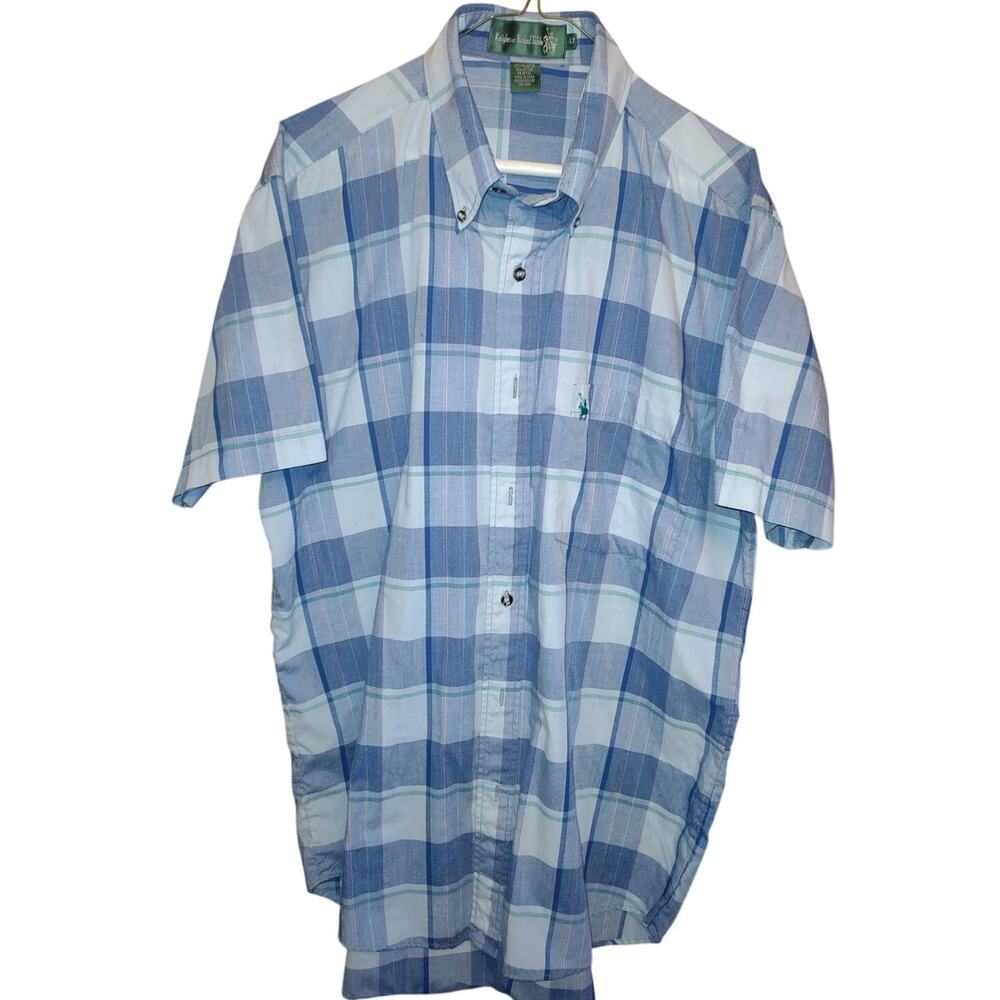 Men's Knights of the Roundtable SS Buttondown Shirt Large-Tall